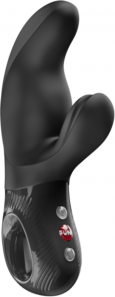 Вибратор для точки G и клитора "Fun Factory Miss Bi" черный 